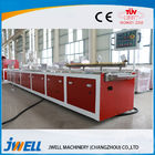 Jwell special designed PE/PP WPC plastic extrusion line for outside decoration