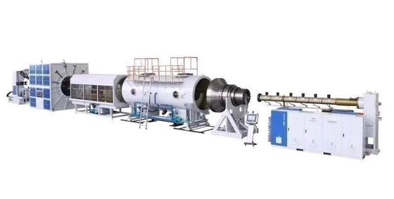 630mm Jwell熱保存のPEの管の放出ライン単一ねじ