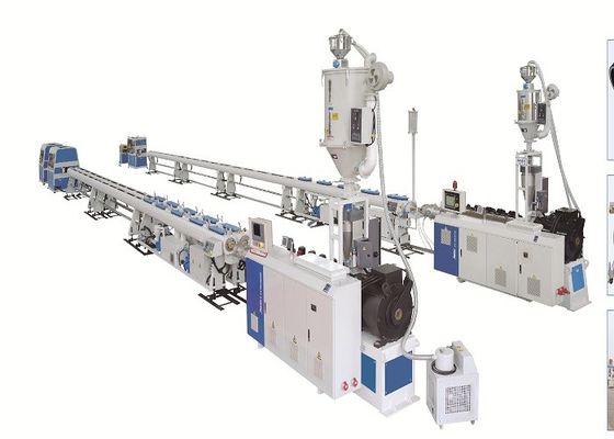 75mmの1000KG/H排水のPEの管の管の放出ライン低い連続した騒音